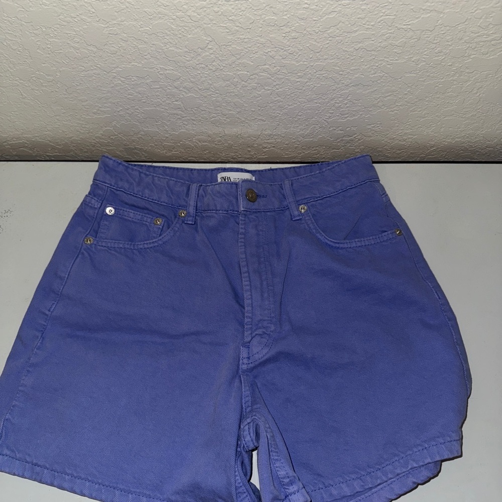 Stylish Blue Women's Shorts
